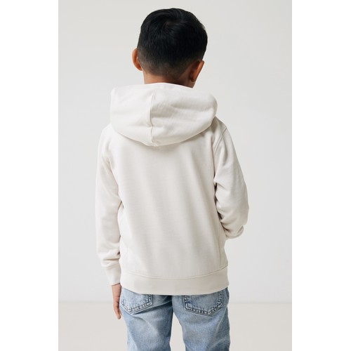 Iqoniq Yengo kids recycled cotton hoodie with sidepockets