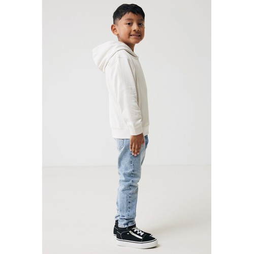 Iqoniq Yengo kids recycled cotton hoodie with sidepockets