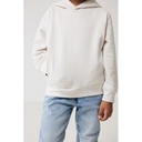 Iqoniq Yengo kids recycled cotton hoodie with sidepockets