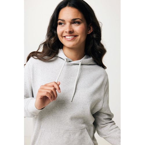 Iqoniq Rila lightweight recycled cotton hoodie