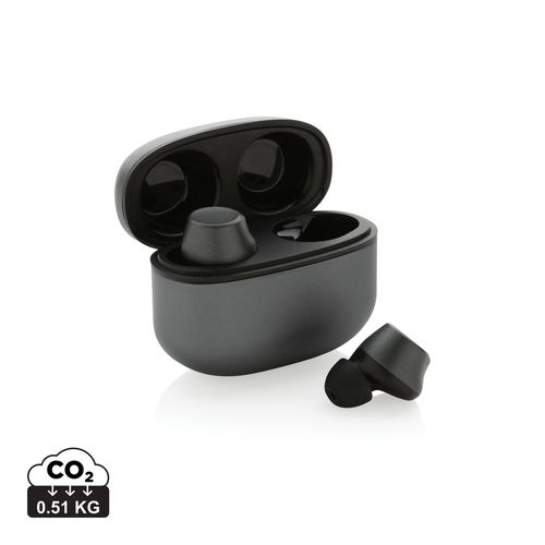 Terra RCS recycled aluminium wireless earbuds