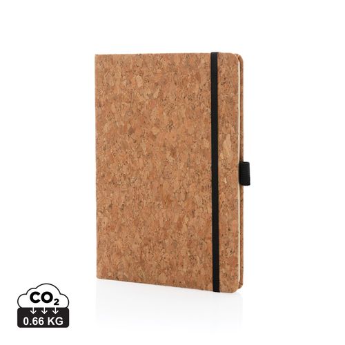 Cork hardcover notebook A5