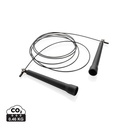 Adjustable jump rope in pouch