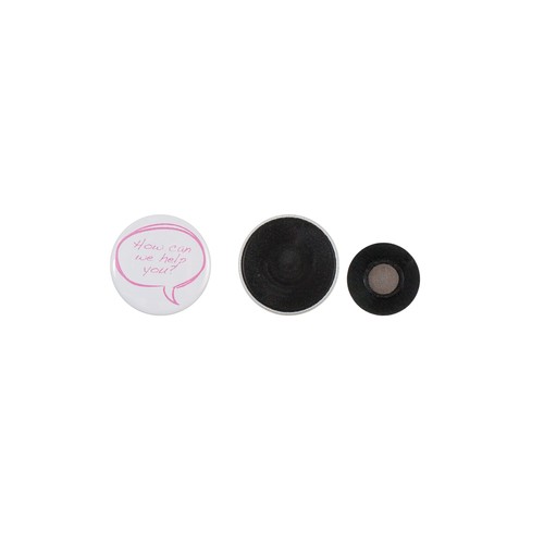 Metal button 31mm with clothing magnet