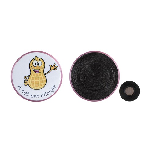 Metal button 56mm with clothing magnet