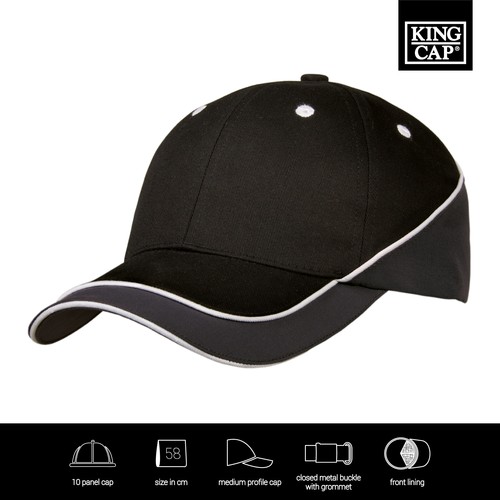 Luxury Cotton/Microfiber Sports Cap