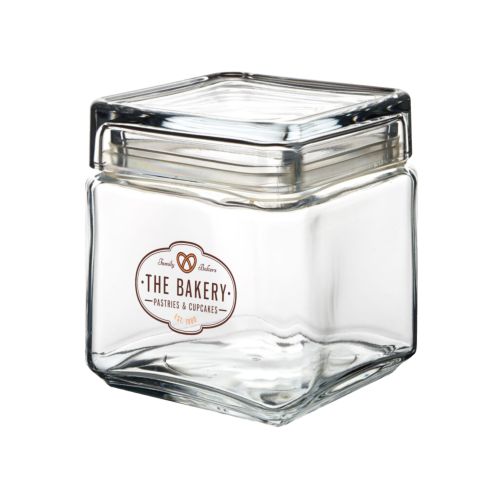 Biscuit Glass Jar (1 Litre)