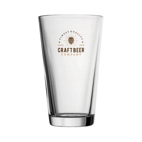 Shaker Pint gehard bierglas (450 ml/16 oz)