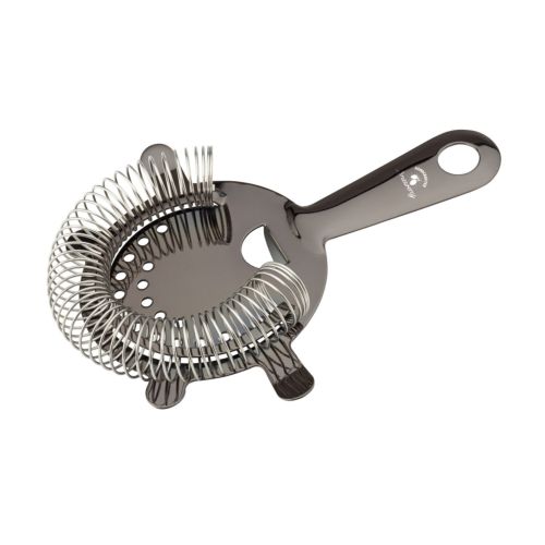 Gunmetal Cocktail Strainer - 4 Prong