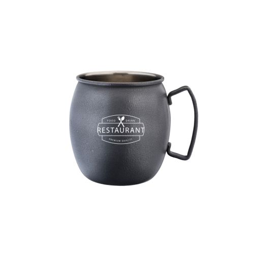 Matt Pewter Effect Mug (480ml/17oz)