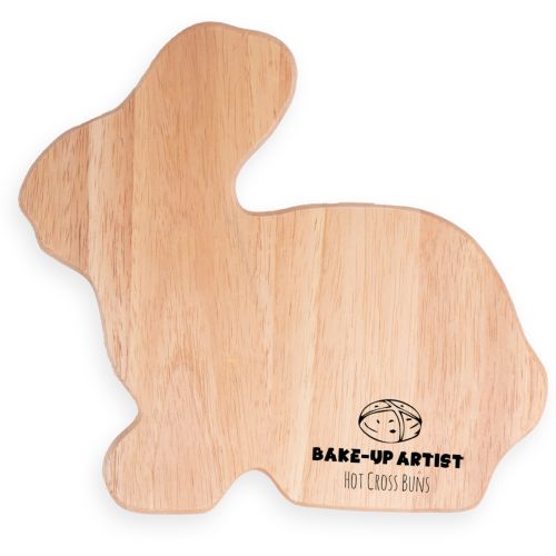 Rabbit Shape Wooden Chopping Board (22.5x25cm)