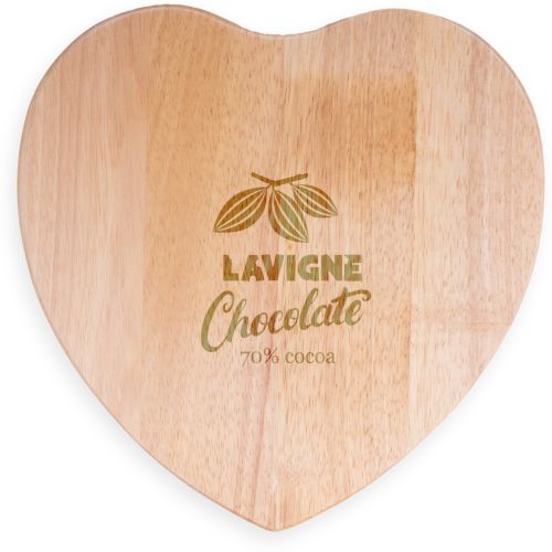 Heart Shape Wooden Chopping Board (28x27cm)