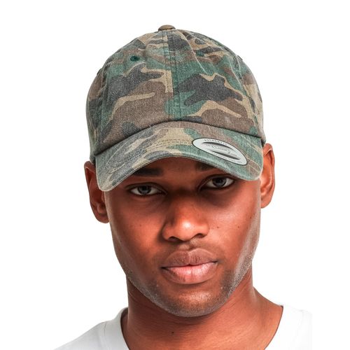 Low Profile Camo Washed Cap