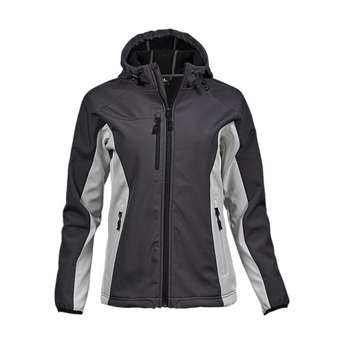 Ladies` Hooded Lightweight Performance Softshell