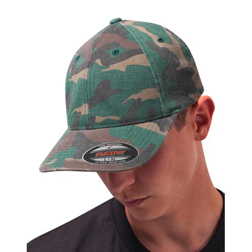 Flexfit Garment Washed Camo