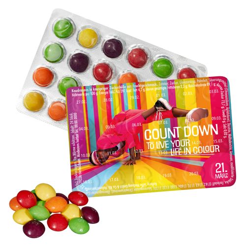 Smallest Event Calendar in the World with SKITTLES®