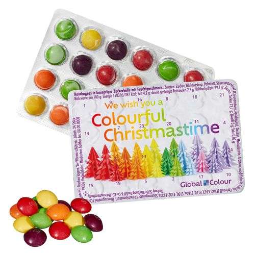 The World’s Smallest (Advent) Calendar with SKITTLES