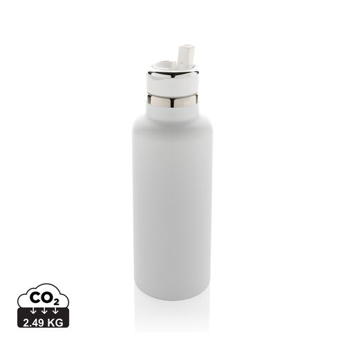 Hydro RCS recycled stainless steel vacuum bottle with spout