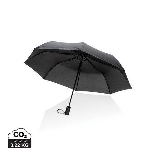 21" Impact AWARE™ RPET 190T mini auto open umbrella