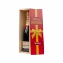 Wooden Champagne Case 400 x 115 x 115 mm (1 bottle)