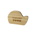 Badge Bamboo DYO, Magnet, Engraving