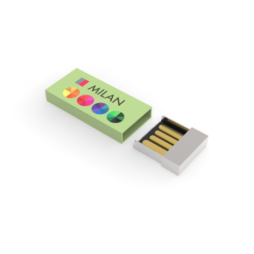 USB Stick Milan 3.0 Lime Green, 16 GB Premium