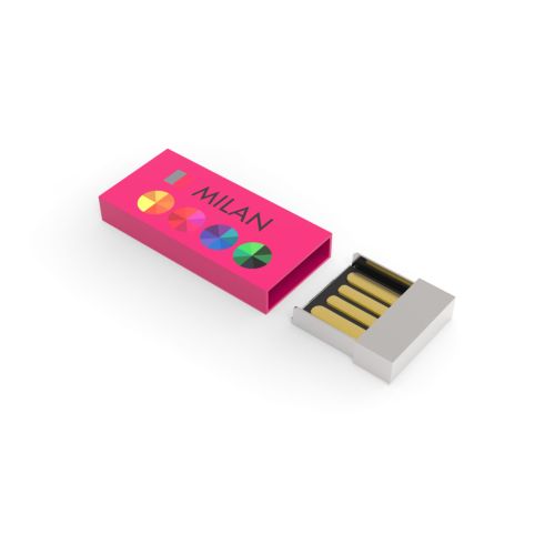 USB Stick Milan 3.0 Fuchsia, 64 GB Premium