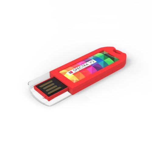 USB Stick Spectra V2 Red, 16 GB Basic