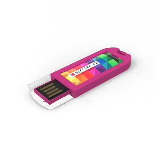 USB Stick Spectra V2 Fuchsia, 8 GB Basic