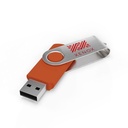 USB Stick Twister Orange, 2 GB Premium