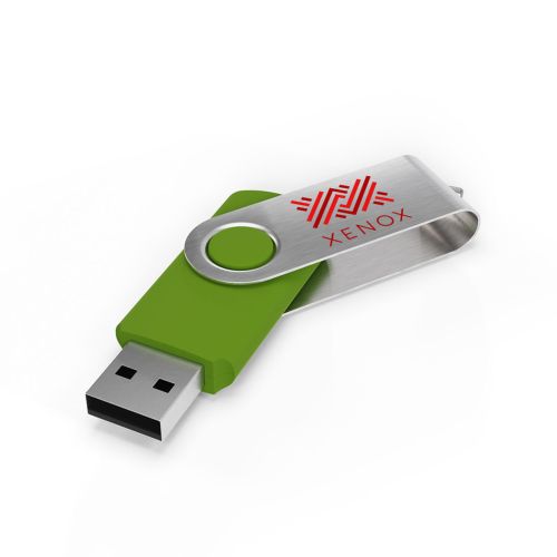 USB Stick Twister Lime Green, 4 GB Premium