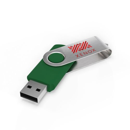 USB Stick Twister Green, 128 GB Premium