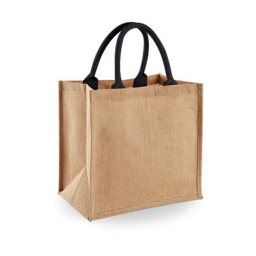 Jute Midi Tote