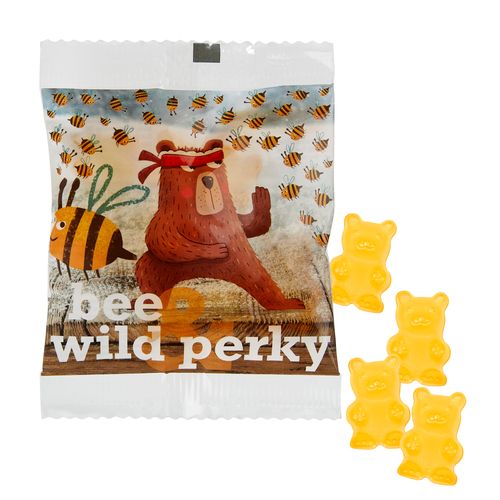 Honey Bears in a Compostable Bag