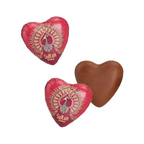 Chocolate Heart, personalised