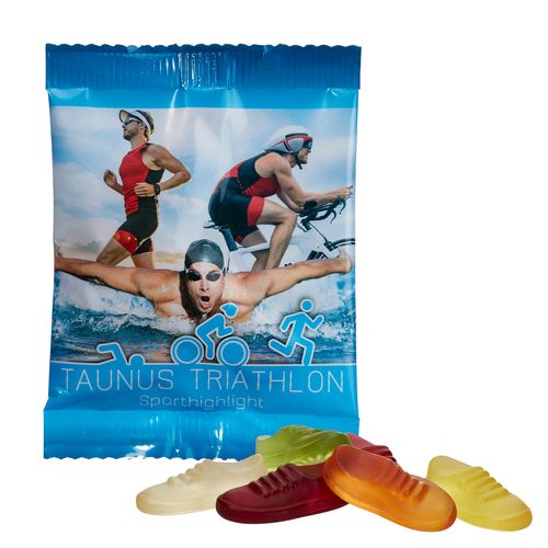 Vegan Jogger Fruit Gums in a Standard Bag