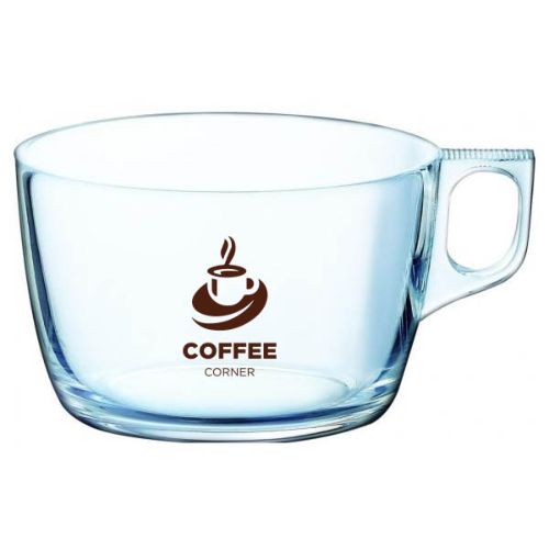 Voluto Jumbo glazen koffiekopje (500ml/17,5oz)