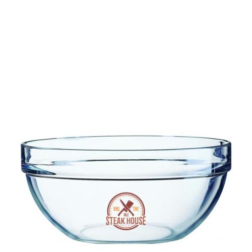 Stacking Mixing Glass Salad Bowl (170mm)