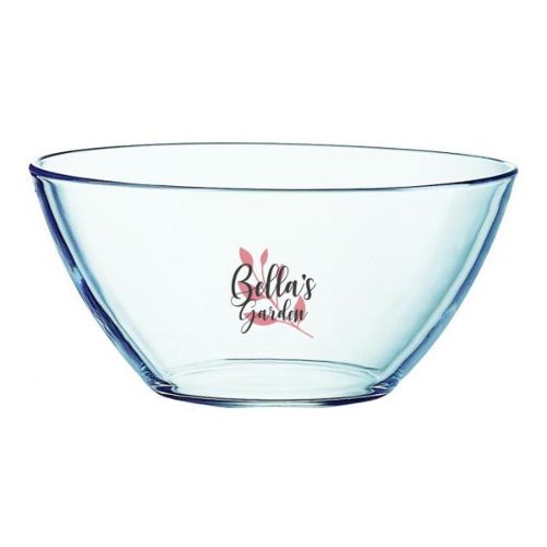 Cosmos Glass Serving Bowl (230mm)