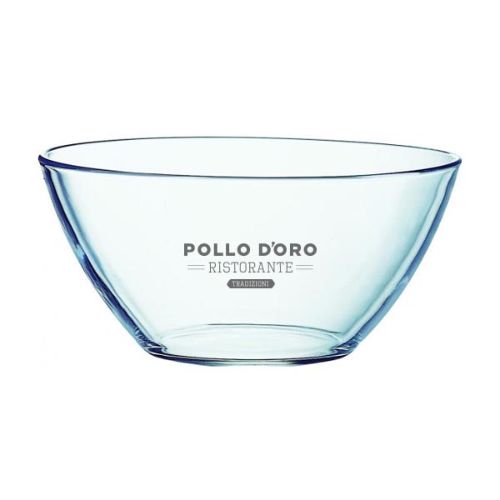 Cosmos Glass Serving Bowl (200mm)