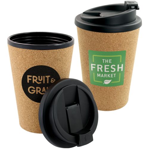 Cork Double Wall Travel Mug (350ml)