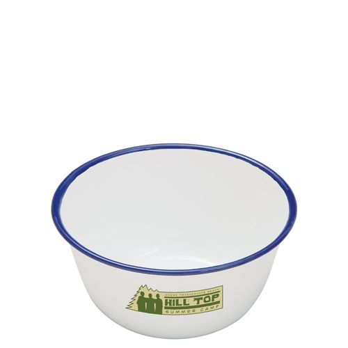 Enamel Pudding Basin (16x8.5cm)