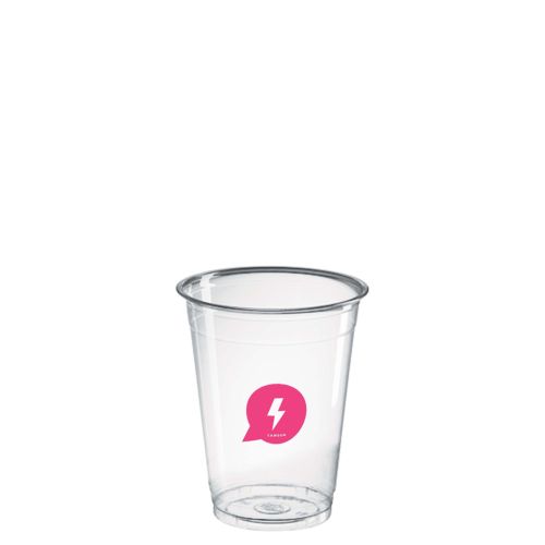 Disposable Plastic Smoothie Tumbler (250ml/8oz)