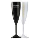 Reusable Plastic Champagne Flute (187ml/6.6oz) Clear