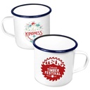 Premium Enamel Mugs (568ml/20oz) - White