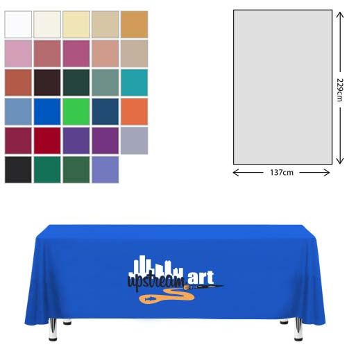 Premium Fabric Tablecloth - 138x229cm (5ft Table - Short Drop)