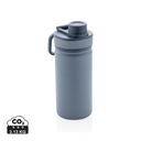 Vacuum stainless steel bottle with sports lid 550ml