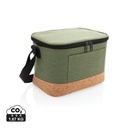 Two tone cooler bag with cork detail