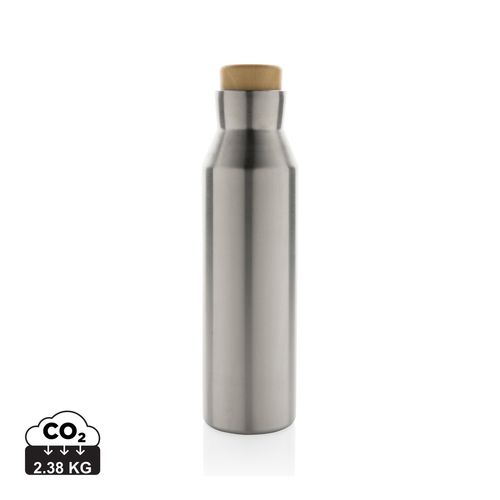 Gaia RCS certified recycled stainless steel vacuum bottle