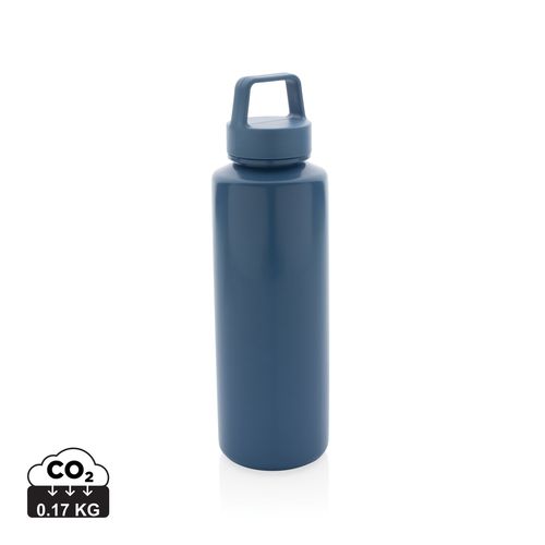 RCS certified recycled PP water bottle with handle